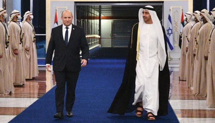 اسرائیلی وزیرِ اعظم نے پہلی بار عرب امارات کا دورہ کیا