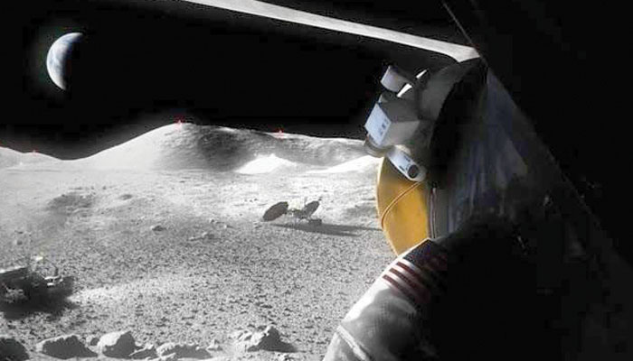 ناسا کا چاند پر جانے والی دوسری خلائی گاڑی متعارف کرنے کا اعلان