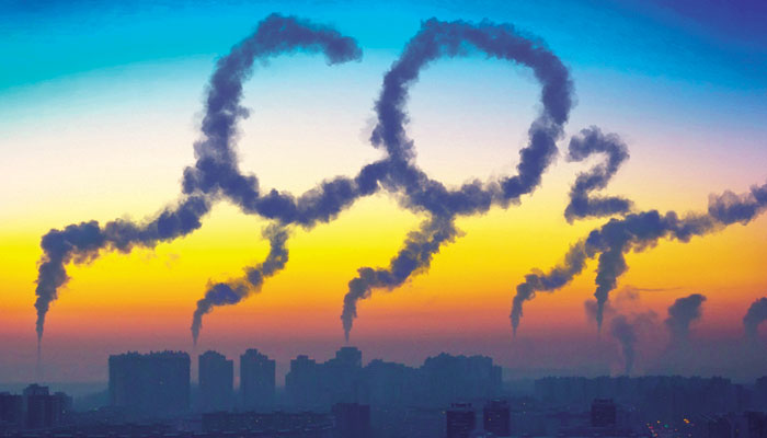 کاربن ڈائی آکسائیڈ انسانی تاریخ کی بلند ترین سطح پر پہنچ گئی