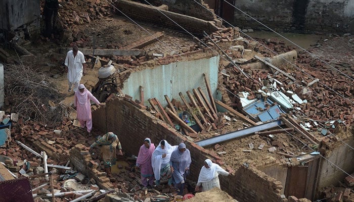 آزاد کشمیر: سیلاب سے زیادہ زلزلوں سے تباہی آئی