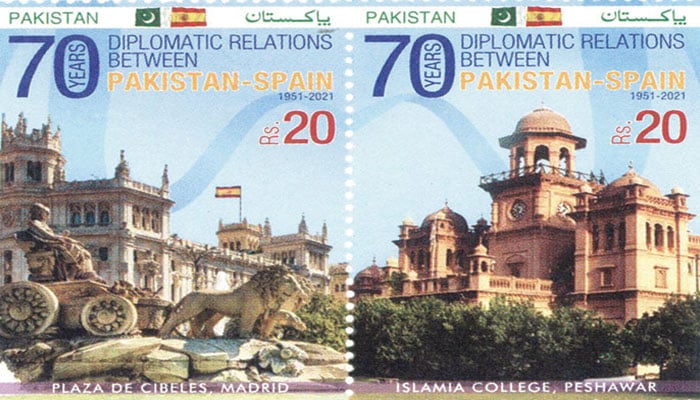 پاکستان کی تاریخ و ثقافت پر مبنی یادگاری ڈاک ٹکٹس