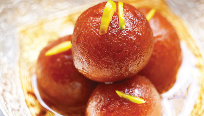 Gulab Jamun with kokos