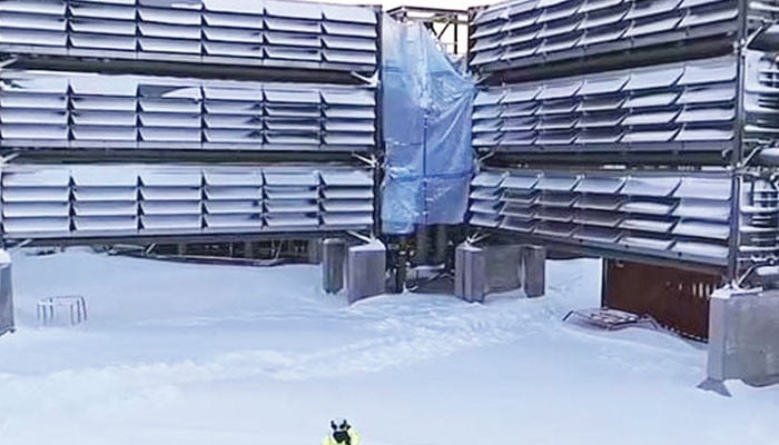 ہوا سے کاربن ڈائی آکسائیڈ کشید کرنے والا پلانٹ