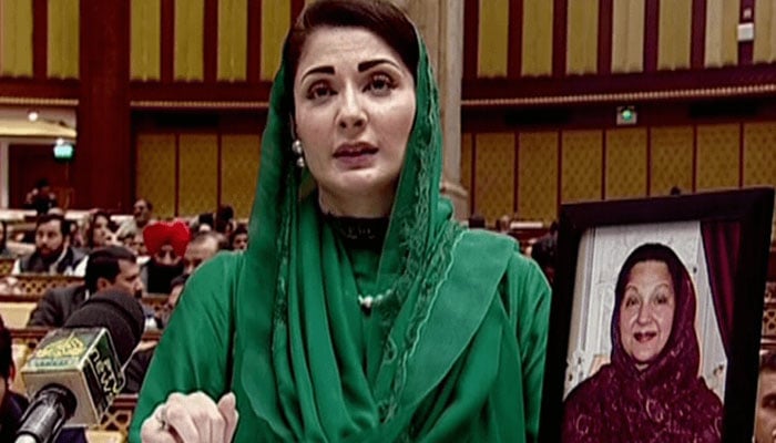 مریم نواز شریف نے’’ پہلی خاتون وزیرِ اعلیٰ‘‘ کا اعزاز اپنے نام کیا