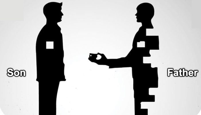 باپ کی خاموش، غیر محسوس اور غائبانہ محبت