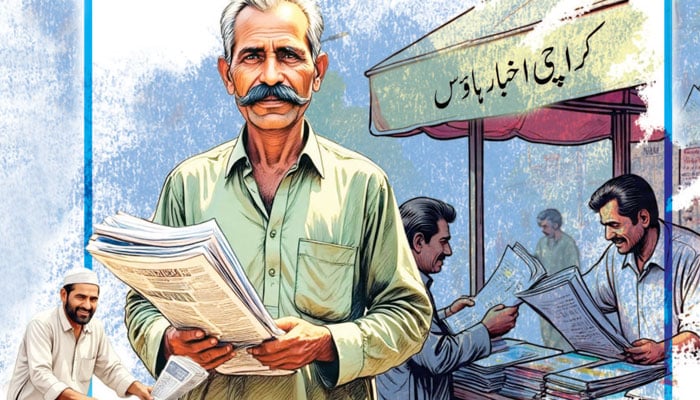 کراچی میں کچھ عرصہ پہلے تک ڈھائی ہزار نیوز پیپر اسٹالز تھے، اب محض 60  رہ گئے ہیں