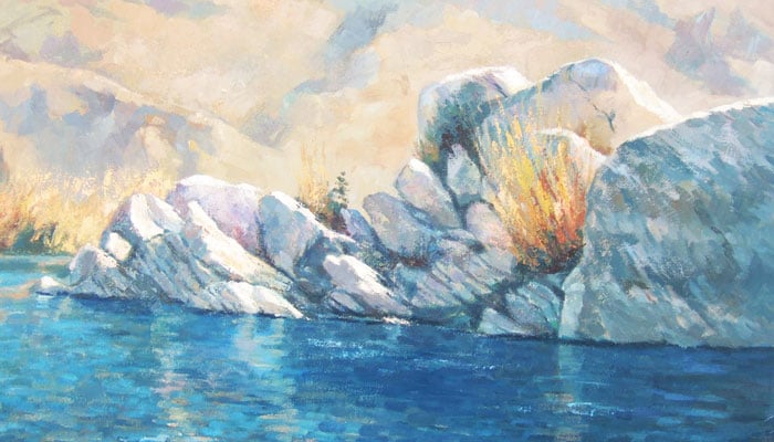 رنگوں سے باتیں کرتا ہوں، رنگ گم راہ نہیں ہونے دیتے