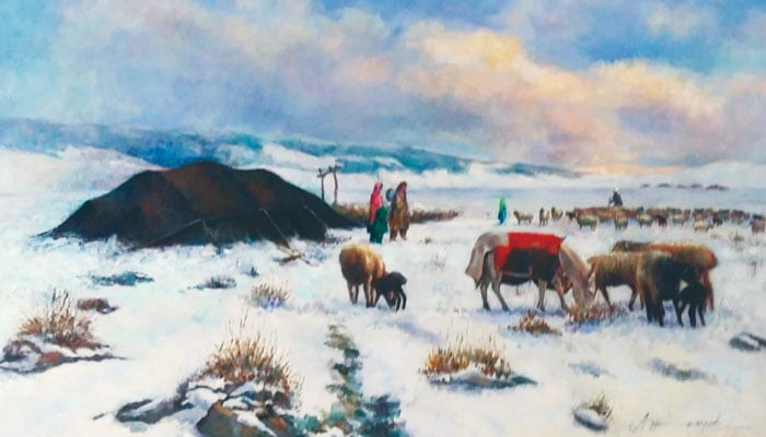 رنگوں سے باتیں کرتا ہوں، رنگ گم راہ نہیں ہونے دیتے