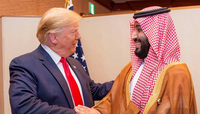 غزہ امن منصوبے کی منظوری سعودی ولی عہد کا امریکا میں شاندار استقبال