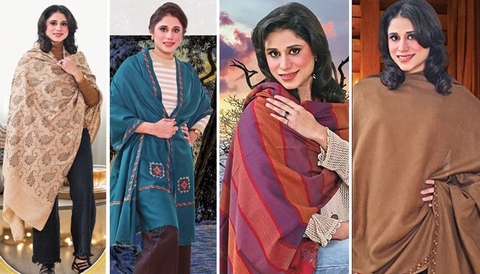 اوڑھی جو اس نے شال تو پشمینہ جی اٹھا...