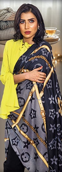 پوشاکیں نازک رنگوں کی اور اوڑھے شال، دو شالے ہوں ...