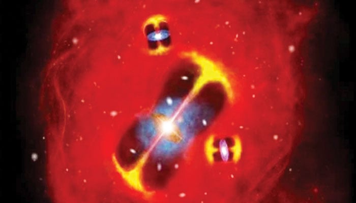 کائنات کی ابتداء میں بننے والی گیس کا مشاہدہ