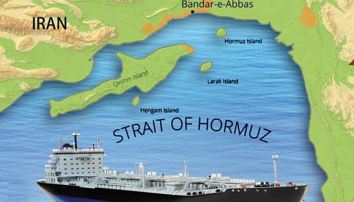 کھلتی بند ہوتی آبنائے ہرمز