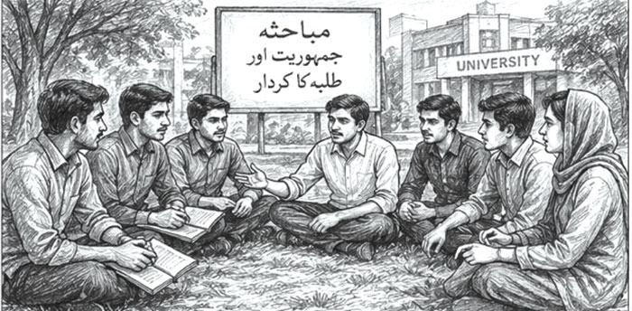درس گاہوں سے سڑکوں تک: طلباء تحریکیں، جمہوریت اور بےداری کا سفر