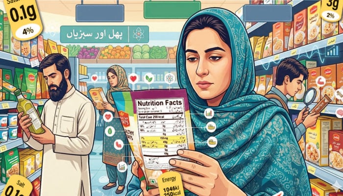 پیکٹ پر لکھی معلومات، غذا کا شفاف آئینہ