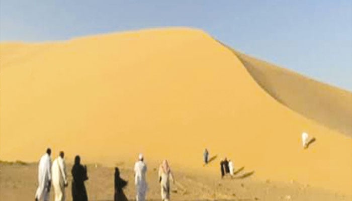 جبل الملائکہ ... جہاں ریگِ صحرا پر آسمان نے نصرت کی داستان لکھی