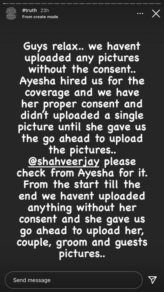 Shahveer Jafry accuses photographers for publicly posting his engagement pictures