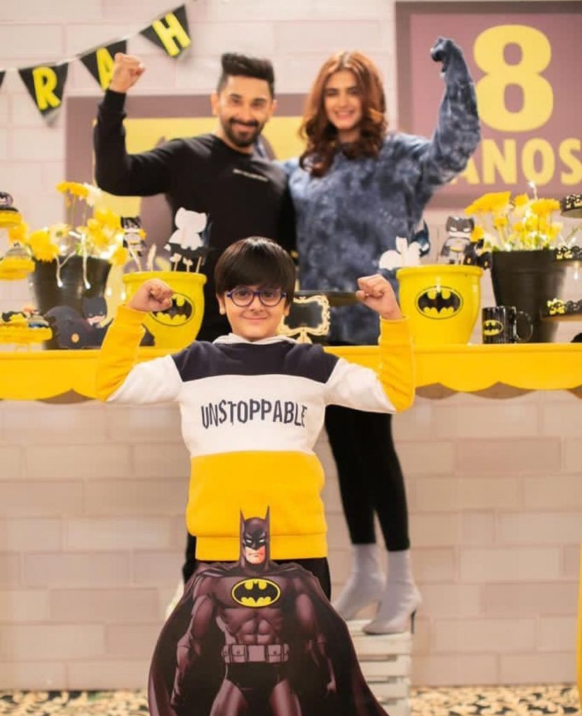 Hira Mani shares adorable snaps from her son’s Batman themed birthday bash