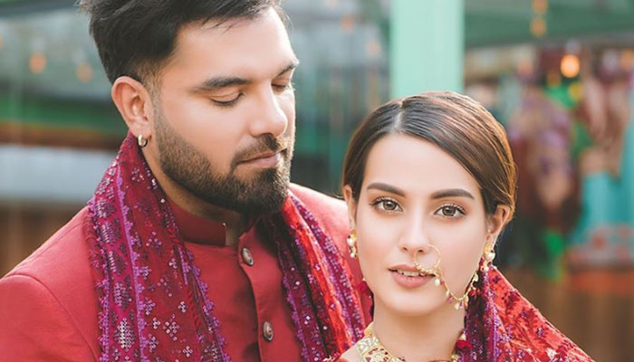 Yasir Hussain celebrates Iqra Aziz's third LSA:'not just best actress but best wife'