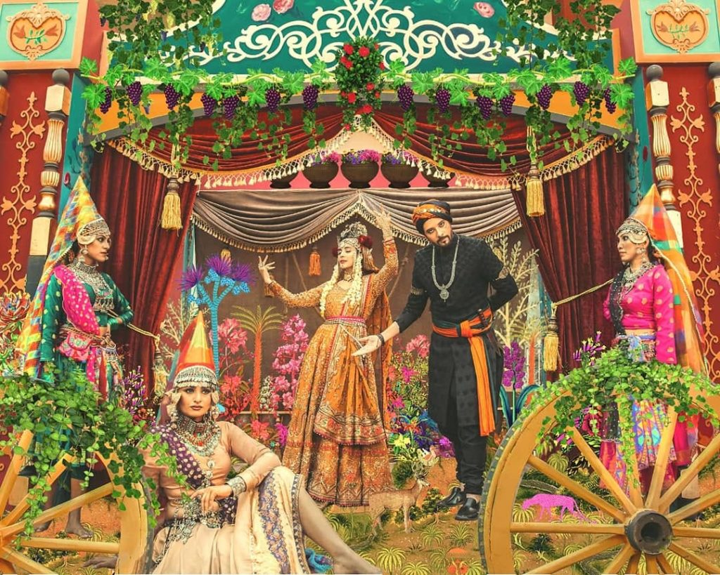 Urwa Hocane, Mikaal Zulfiqar’s latest look for Fahad Hussayn’s fashion film is all about festive colors