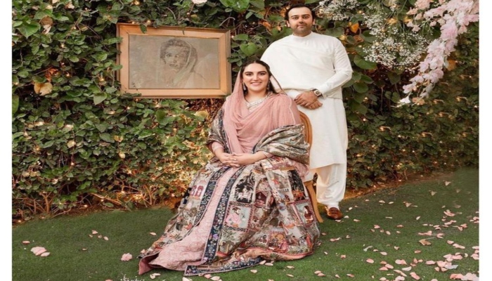 Bakhtawar Bhutto’s engagement dress was a beautiful tribute to her mother Benazir