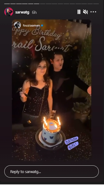 Sarwat Gilani celebrates 38th birthday in ‘Churail’ themed party 