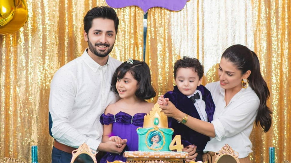 Ayeza Khan shares adorable moments with her kids