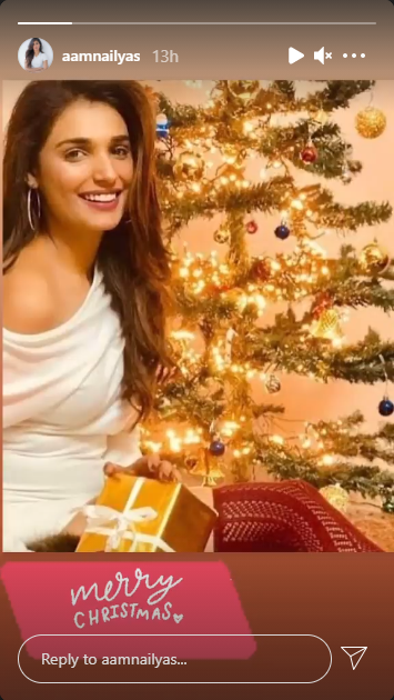 Pakistani TV stars share their moments of celebrating Christmas joys