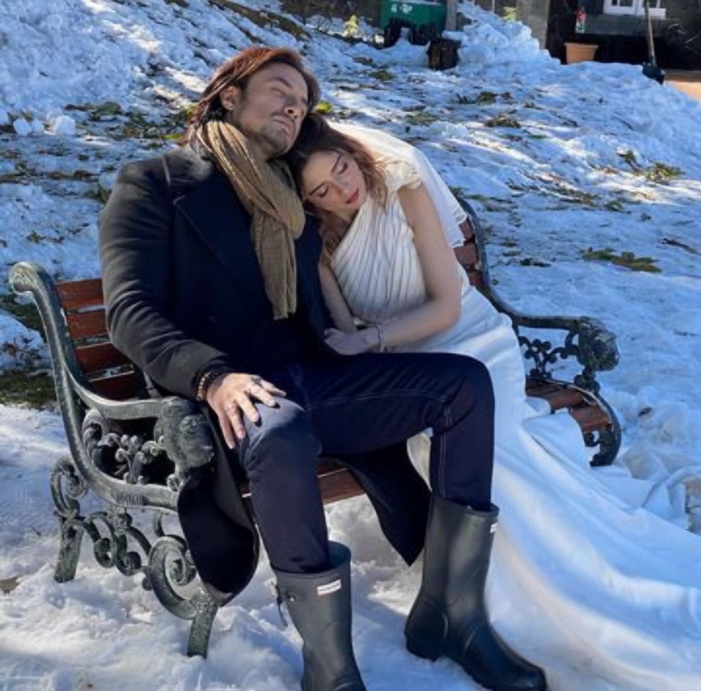 Ali Zafar and Aima Baig’s latest pictures hints to something new is coming for fans