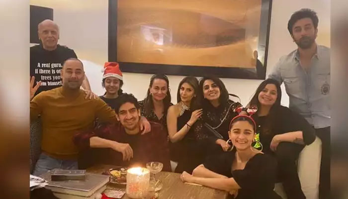 Inside Alia Bhatt's Christmas party for beau Ranbir Kapoor and family