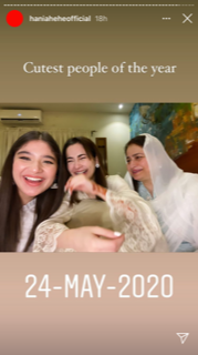 Hania Aamir looks back and shares favorite photos from 2020