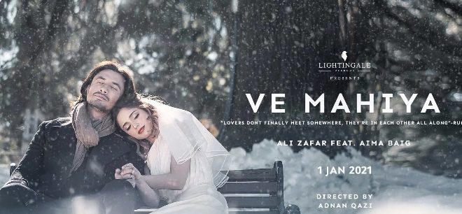 Ali Zafar’s new song ‘Ve Mahiya’ ft. Aima Baig is out now