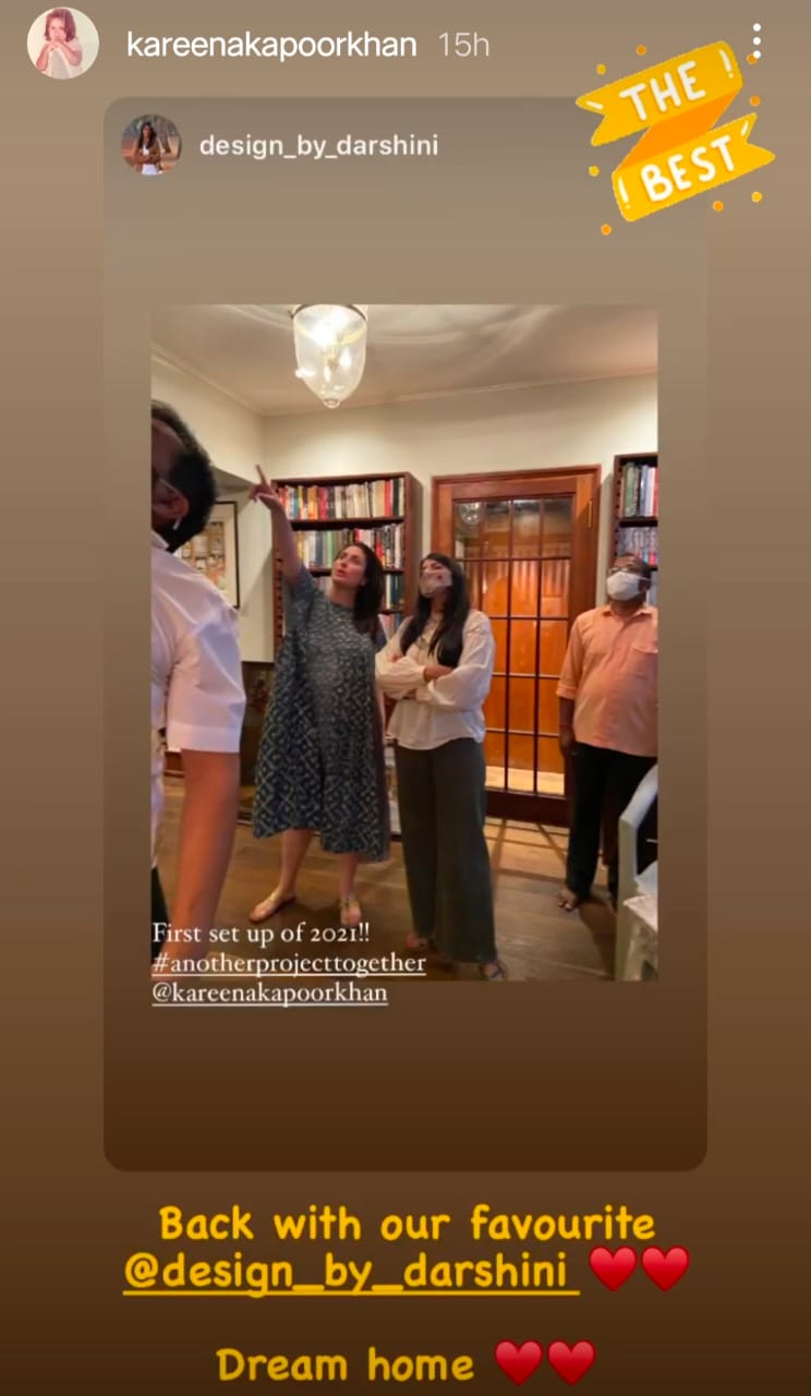 Mom-to-be Kareena Kapoor Khan shares glimpse of her dream home
