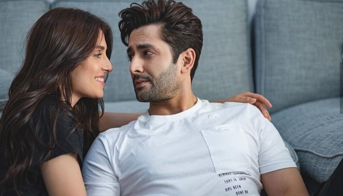 Ayeza Khan drops dazzling snaps from latest photoshoot with husband Danish Taimoor