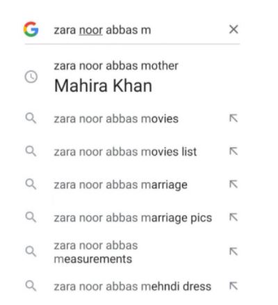Google accidentally dubs Mahira Khan as Zara Noor Abbas's mother