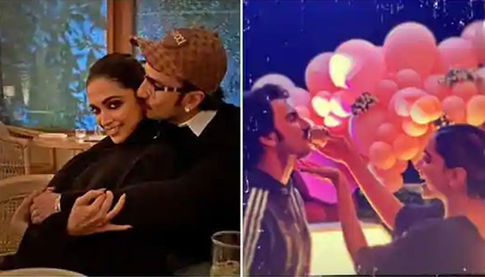 Deepika Padukone shows Ranveer Singh 'finishing all her birthday cake' with a rare photo