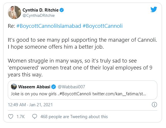 Twitter in rage after Islamabad restaurant owners mock manager over his English
