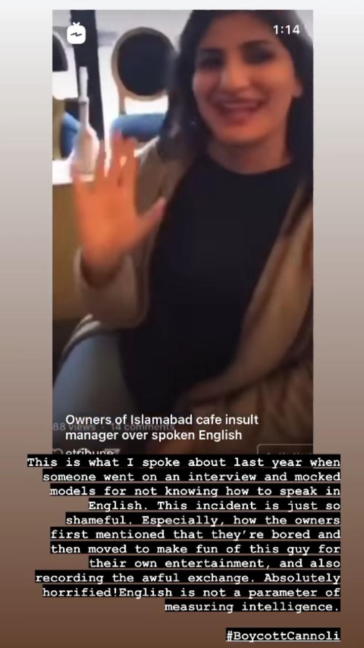 Showbiz celebrities condemned Cannoli Café owners' act of mocking manager’s ‘English’