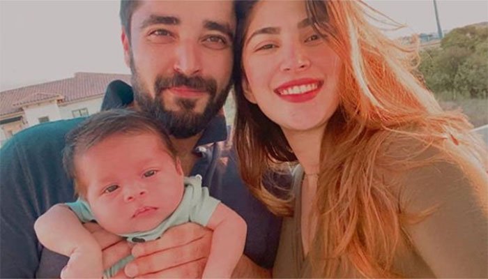 Hamza Ali Abbasi and Naimal Khawar’s son’s IG video sparks online backlash for child labor
