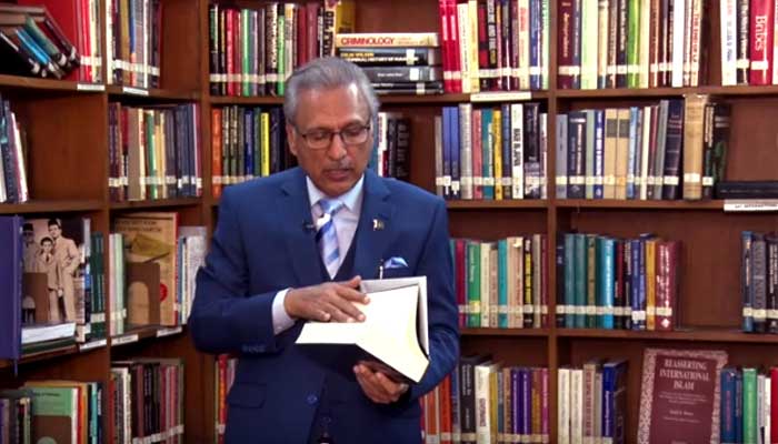 President Arif Alvi shares some of his top favorite books to read from 2020