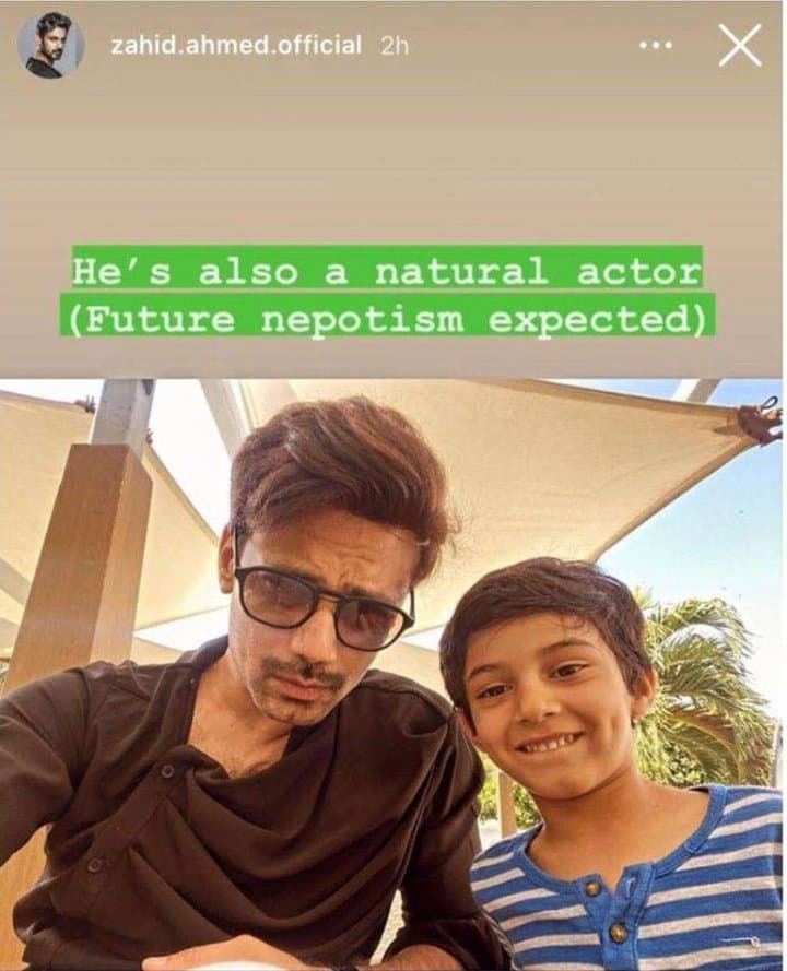Zahid Ahmed hints that nepotism will take over the drama industry in future