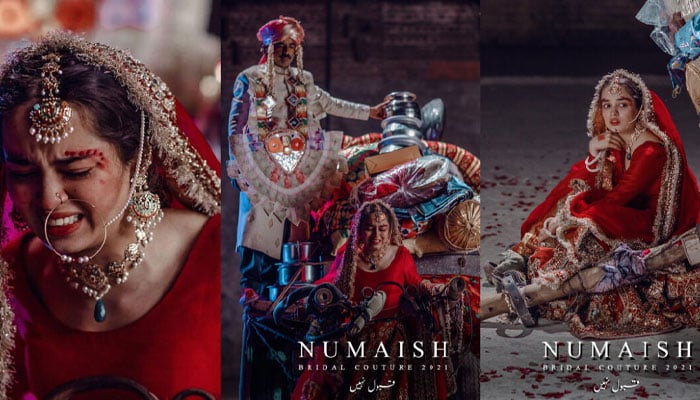 Ali Xeeshan's latest collection 'Numaish' has a heartbreaking message on dowry