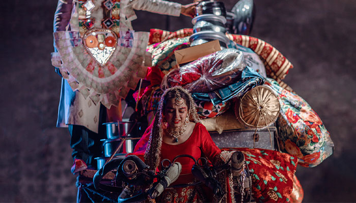 Ali Xeeshan's latest collection 'Numaish' has a heartbreaking message on dowry