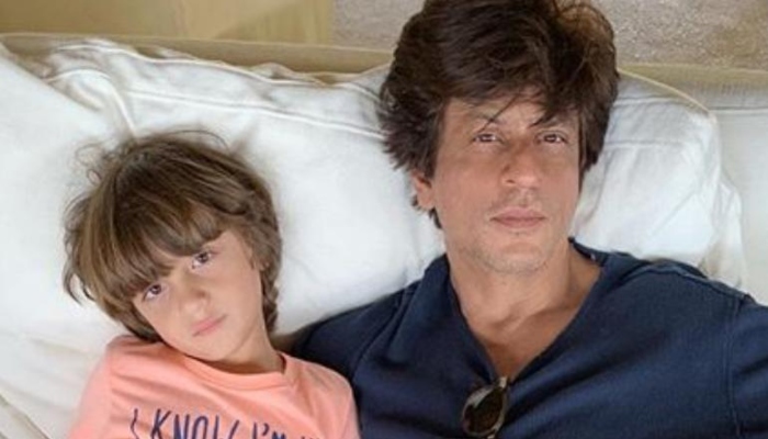 Shah Rukh Khan reacts on son AbRam Khan’s cute picture wearing boxing gloves