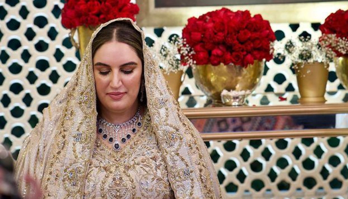 Bakhtawar Bhutto-Zardari shares a memorable clip from her wedding on Instagram