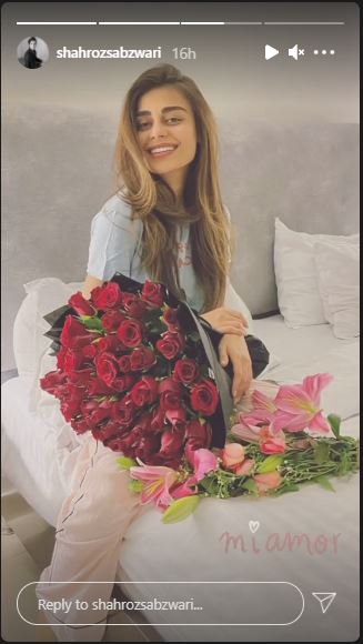 In Pictures: with roses and love! Pakistani stars spotted celebrating Valentine’s Day