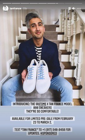 British-Pakistani designer Tan France joins Pakistani shoe brand Atom for latest collection