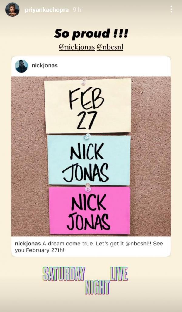 Priyanka Chopra-Jonas sends sweet surprise to Nick Jonas ahead of his ‘SNL’ appearance