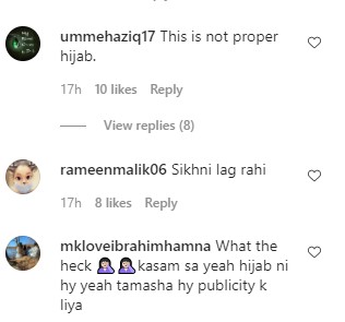 Noor Bukhari claps back at online criticism for her recent hijab pictures