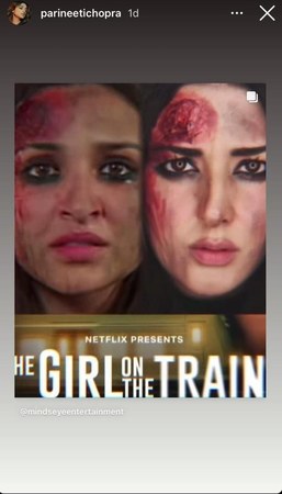 Parineeti Chopra lauds Pakistani makeup stylist Natasha’s recreation of her latest ‘The Girl On The Train’ look